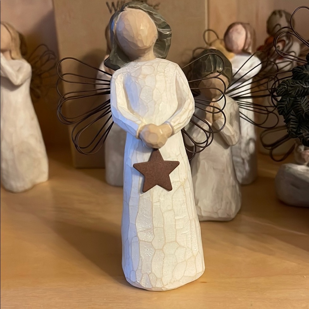 Willow Tree Angel Figurine with Star